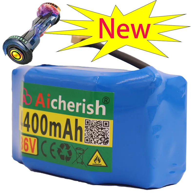 36V Rechargeable Lithium Ion Battery Pack 4400mah 4.4AH Li-ion Battery For Electric Self-Balancing Scooter Hoverboard Unicycle
36V Rechargeable Lithium Ion Battery Pack 4400mah 4.4AH Li-ion Battery For Electric Self-Balancing Scooter Hoverboard Unicycle