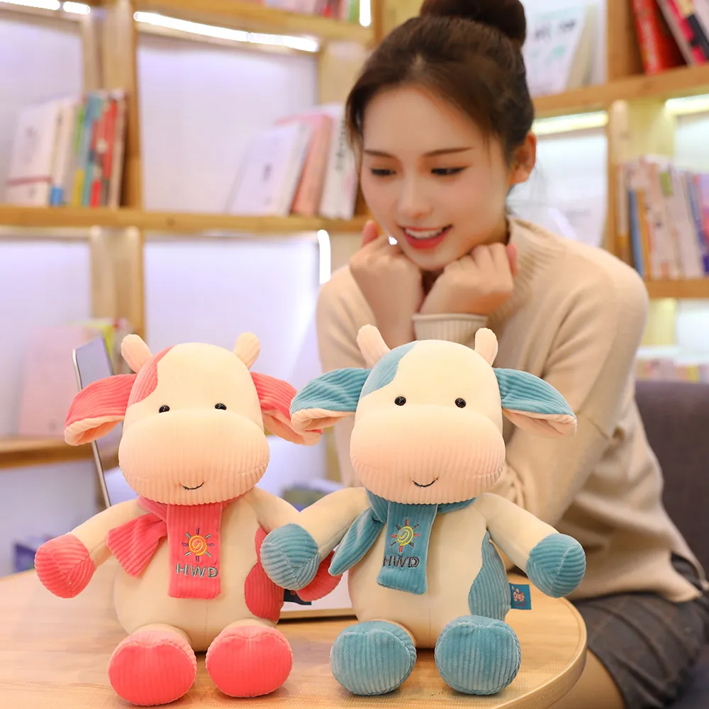 35/50/70cm New Cute Soft Cow Cattle Plush Toy Kawaii Stuffed Animals Plush Doll Cartoon Toy Sleeping Pillow Gift for Children
35/50/70cm New Cute Soft Cow Cattle Plush Toy Kawaii Stuffed Animals Plush Doll Cartoon Toy Sleeping Pillow Gift for Children