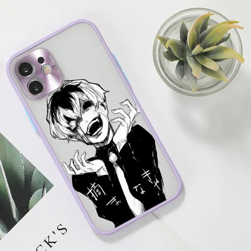tokyo ghoul Phone Case For iPhone 12 11 Mini Pro XR XS Max 7 8 Plus X Matte transparent Purple Back Cover
tokyo ghoul Phone Case For iPhone 12 11 Mini Pro XR XS Max 7 8 Plus X Matte transparent Purple Back Cover