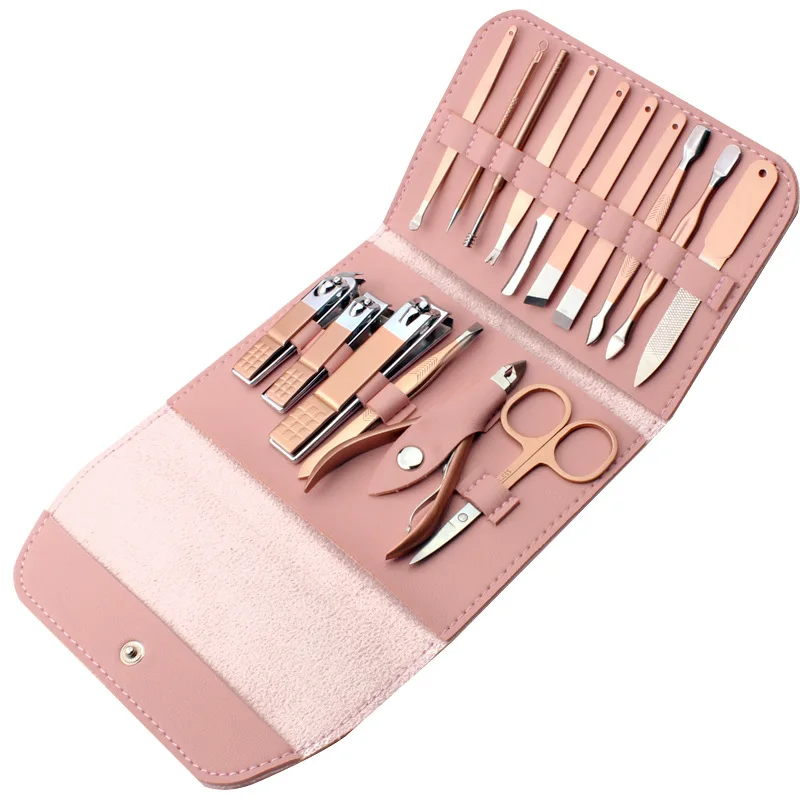 4/12/16pcs Nail Manicure Set Suit Scissors Steel Stainless Pedicure Tool File Travel Hygiene Kit Nail Trimmer Cutter Tool Set
4/12/16pcs Nail Manicure Set Suit Scissors Steel Stainless Pedicure Tool File Travel Hygiene Kit Nail Trimmer Cutter Tool Set