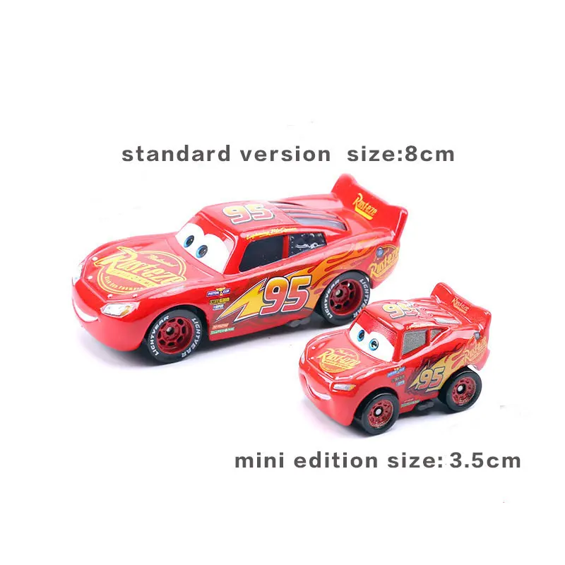 Disney Pixar Mini Toy Cars Lightning McQueen Alloy Car Miss Police Top Speed Small Sports Kids Holiday Gift | Игрушки и хобби