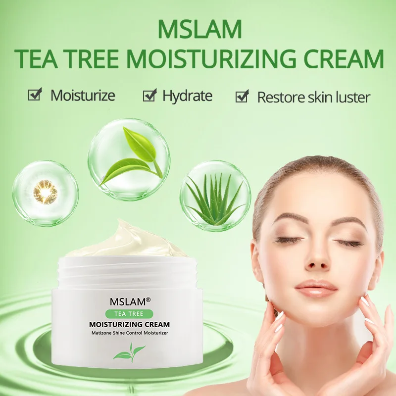Hemp Oil Tea Tree Moisturize Nourishing Organic Cream Anti-Acne Face Cream Shrink Pores Oil Control Repair Cream Facial Care
Hemp Oil Tea Tree Moisturize Nourishing Organic Cream Anti-Acne Face Cream Shrink Pores Oil Control Repair Cream Facial Care