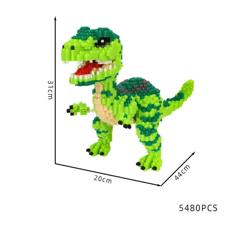 The New 5480pcs Small and Medium Particles DIY Dinosaur Inserting Building Blocks Adult Educational Decompression Toy Gifts
The New 5480pcs Small and Medium Particles DIY Dinosaur Inserting Building Blocks Adult Educational Decompression Toy Gifts