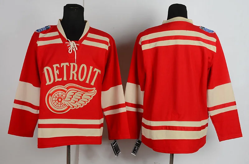 

Custom Detroit Red Wings- Sports Hockey Jersey Customized Ice-Hockey Team Player Sportswears Personalized