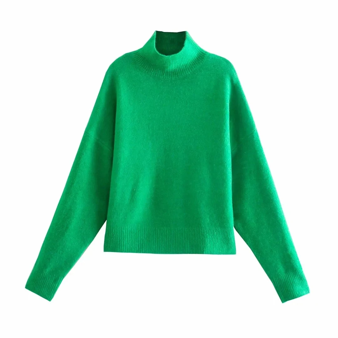 Xitimeao New Autumn Winter Women High Collar Loose Sweaters Pullovers Warm Minimalist Korean Solid Knit Shirt Lady Chic Tops
Xitimeao New Autumn Winter Women High Collar Loose Sweaters Pullovers Warm Minimalist Korean Solid Knit Shirt Lady Chic Tops