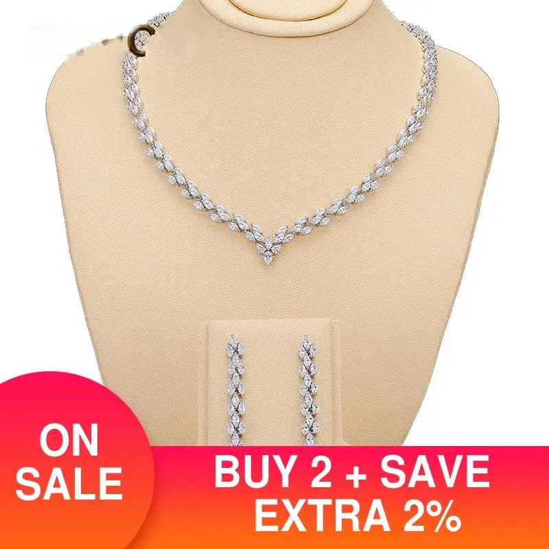 2pcs Pack trendy 925 sterling silver jewelry set for Wedding long dangle earring necklace pendant women jewelry gifts J4779
2pcs Pack trendy 925 sterling silver jewelry set for Wedding long dangle earring necklace pendant women jewelry gifts J4779
