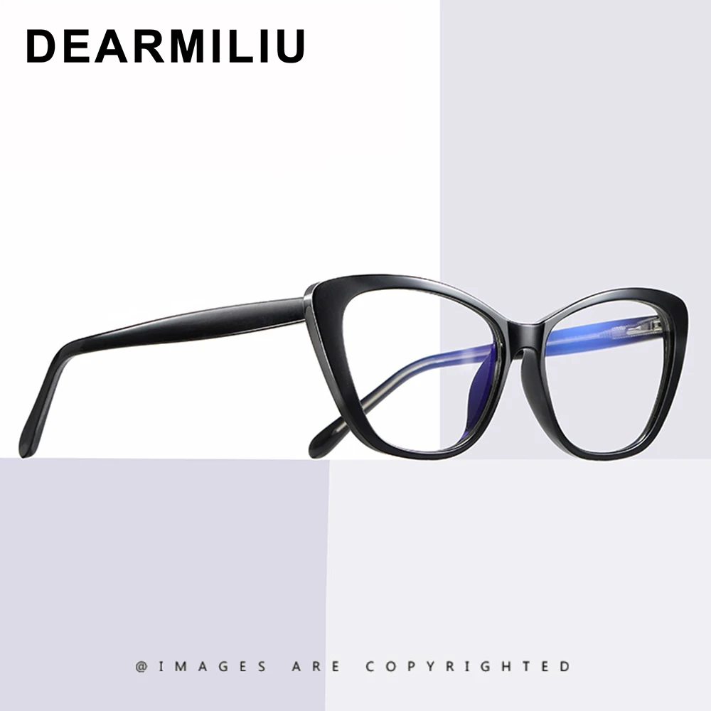 

DEARMILIU 2020 новый синий светильник, блокирующие очки, прозрачные, Крупногабаритные, полноразмерное плоское зеркало в раме, для чтения, компьюте...