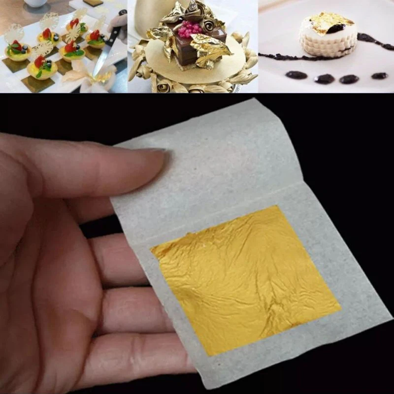 10-20Pcs Imitation Gold Foil Paper Leaf Sheet Gilding Birthday Party Wedding Cake Dessert Decorations DIY Art Craft Paper
10-20Pcs Imitation Gold Foil Paper Leaf Sheet Gilding Birthday Party Wedding Cake Dessert Decorations DIY Art Craft Paper