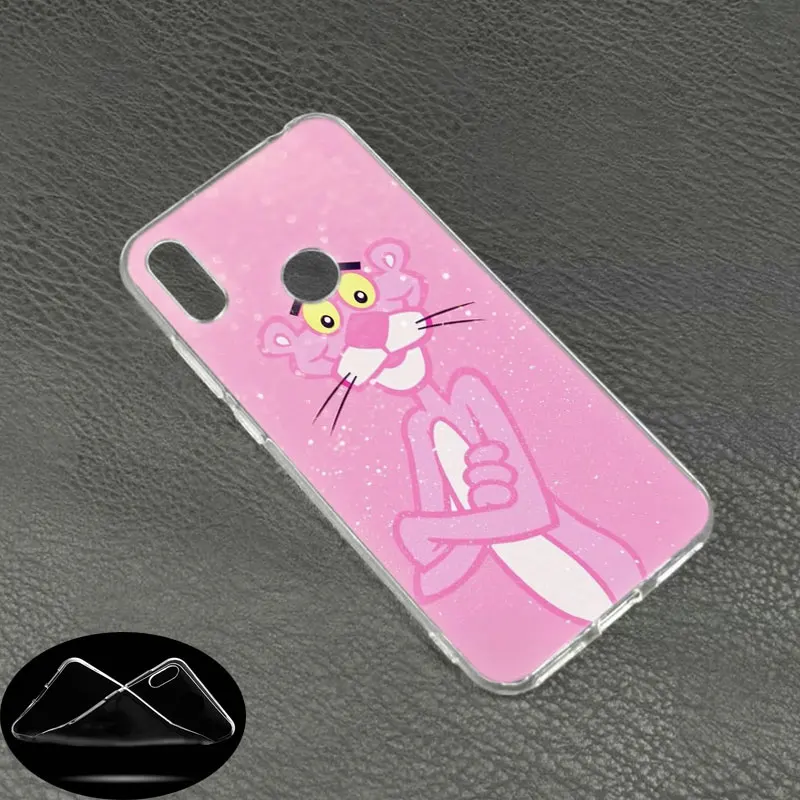 luxury Silicone Case The Pink Panther for Huawei Mate 30 20 Lite 10 Pro Y5 Y6 Y7 2019 Y9 Prime 2018 2017 Cover | Мобильные телефоны