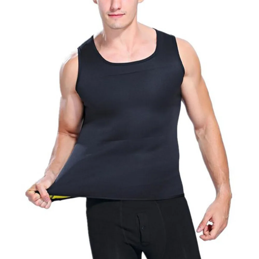 Корректирующее белье для мужчин рубашка похудения тренажер талии корсет боди