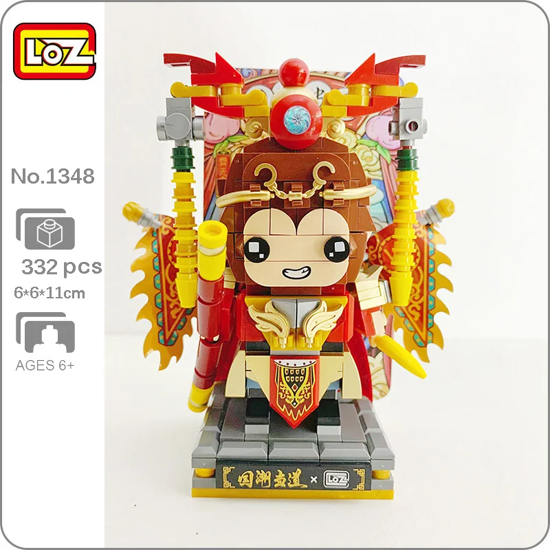 LOZ 1348 сказочное путешествие по Западу, обезьянка, король, воин, монстр, животные, сделай сам, мини-кубики, строительные игрушки для детей, без ...
LOZ 1348 сказочное путешествие по Западу, обезьянка, король, воин, монстр, животные, сделай сам, мини-кубики, строительные игрушки для детей, без ...