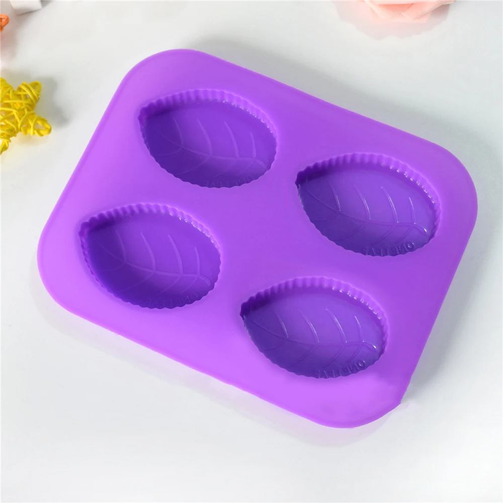 4 Cavity Leaf Shape Soap Mold Silicone Molds For Soap Making Cake Decorating Resin Clay Mould Fondant Cake Chocolate Mold
4 Cavity Leaf Shape Soap Mold Silicone Molds For Soap Making Cake Decorating Resin Clay Mould Fondant Cake Chocolate Mold