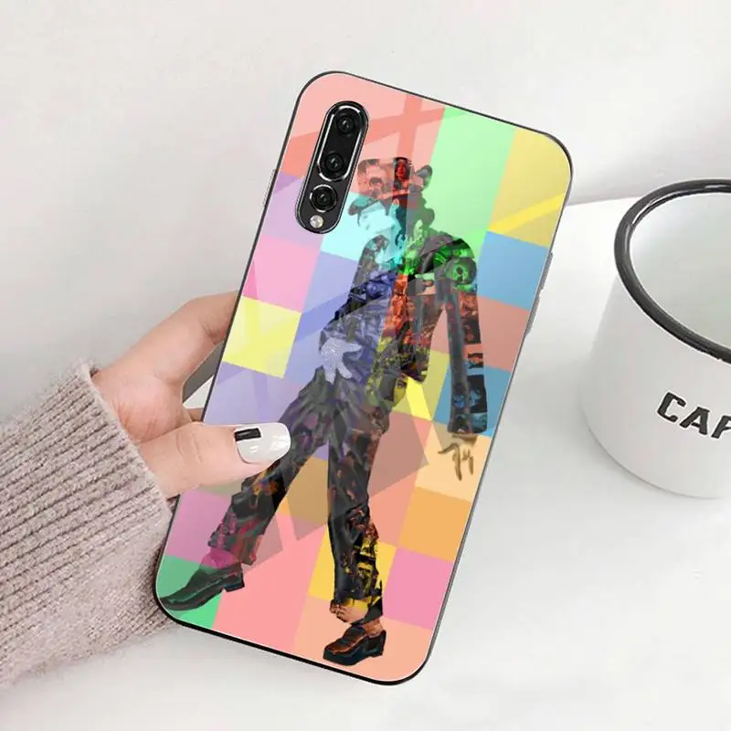 MJ чехол для телефона Майкла Джексона из закаленного стекла Huawei P30 P20 P10 lite honor 7A 8X 9 10