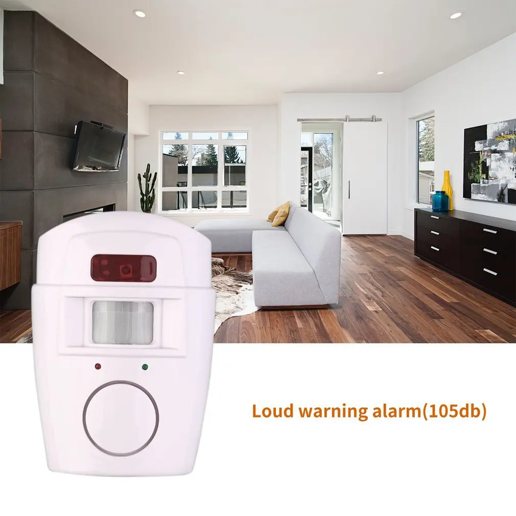 LESHP 105db Wireless PIR Motion Sensor Alarm for Home Security Anti-theft Motion Detector Alarm System with 2 Remote Controller
LESHP 105db Wireless PIR Motion Sensor Alarm for Home Security Anti-theft Motion Detector Alarm System with 2 Remote Controller