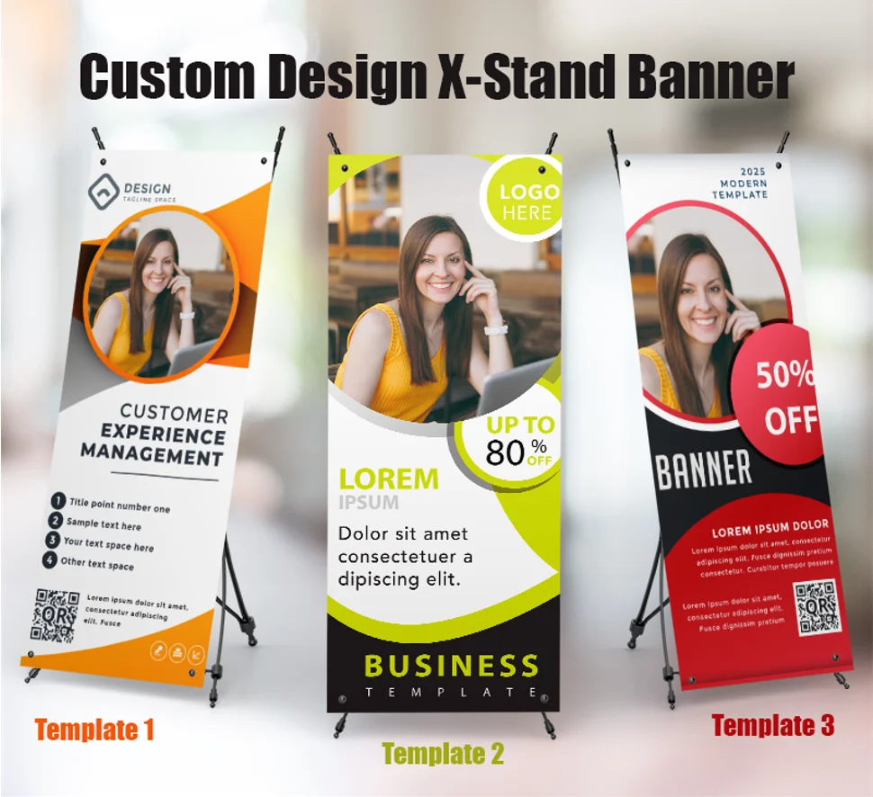 60*160cm,80*180cm Custom Design Pop up X-Stand Banner, Trade Show, Print PVC Logo Retractable Banner
60*160cm,80*180cm Custom Design Pop up X-Stand Banner, Trade Show, Print PVC Logo Retractable Banner