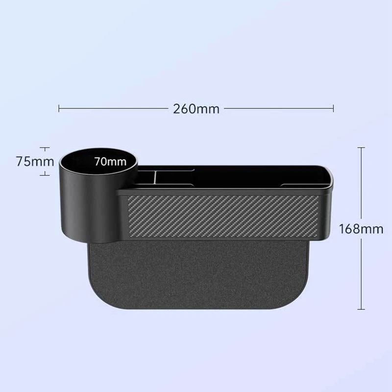 1Pcs ABS Black Multifunction Auto Car Seat Gap Catcher Filler Storage Box Pocket Organizer Holder 260*75*168mm
1Pcs ABS Black Multifunction Auto Car Seat Gap Catcher Filler Storage Box Pocket Organizer Holder 260*75*168mm