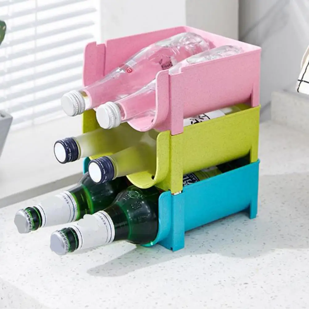 Eco-friendly Durable Anti-skid Stackable Storage Rack PP Bottle Rack Convenient for Home
Eco-friendly Durable Anti-skid Stackable Storage Rack PP Bottle Rack Convenient for Home