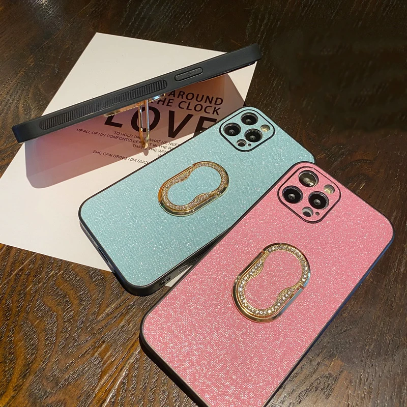For iPhone 12 Pro Max 11 Pro Max XS Max XR X 8 7 Plus Luminous Plain Leather Phone Case Lens Protection TPU Ring Stand Cover
For iPhone 12 Pro Max 11 Pro Max XS Max XR X 8 7 Plus Luminous Plain Leather Phone Case Lens Protection TPU Ring Stand Cover