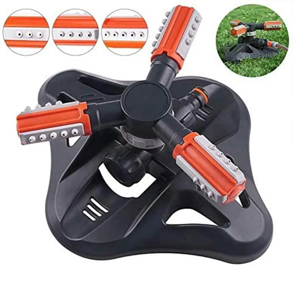 360 Degree Automatic Garden Sprinklers Watering Grass Lawn Rotary Nozzle Rotating Water Sprinkler System Garden Supplies
360 Degree Automatic Garden Sprinklers Watering Grass Lawn Rotary Nozzle Rotating Water Sprinkler System Garden Supplies