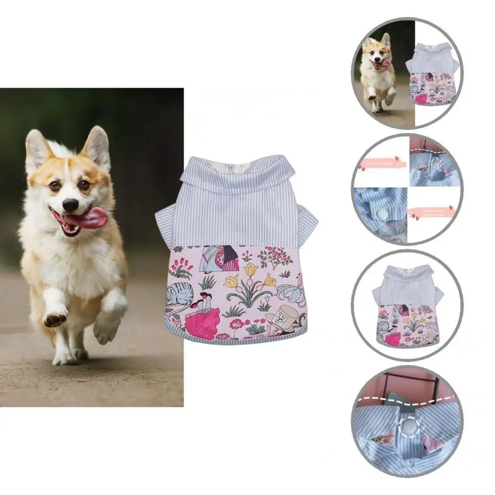 Great Dog Shirt Long Lasting Cotton Flower Pattern Print Pet Clothes Puppy Vest Dog Clothes
Great Dog Shirt Long Lasting Cotton Flower Pattern Print Pet Clothes Puppy Vest Dog Clothes