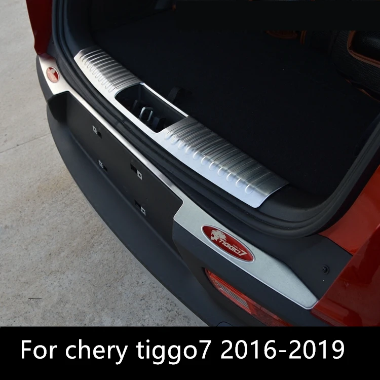Для chery tiggo7 tiggo 7 2016 2019 Автомобильная внешняя задняя защитная накладка Встроенная