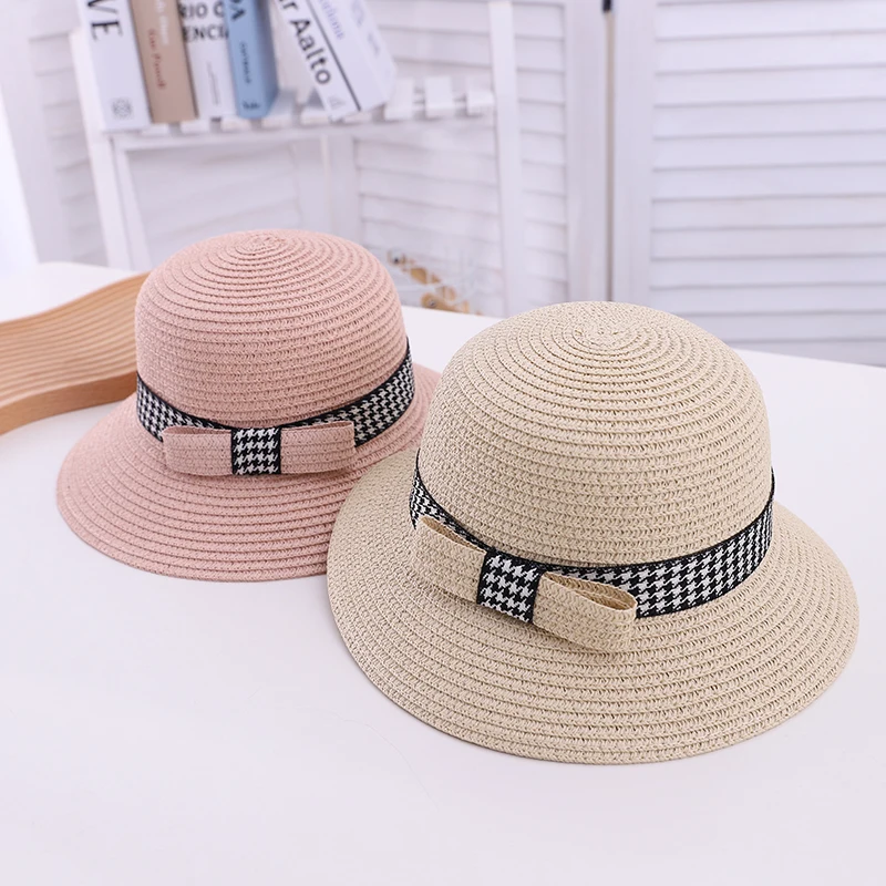 Parent - Child Seaside Beach Caps Summer Houndstooth Casual Refreshing Sun Protection Hats
Parent - Child Seaside Beach Caps Summer Houndstooth Casual Refreshing Sun Protection Hats