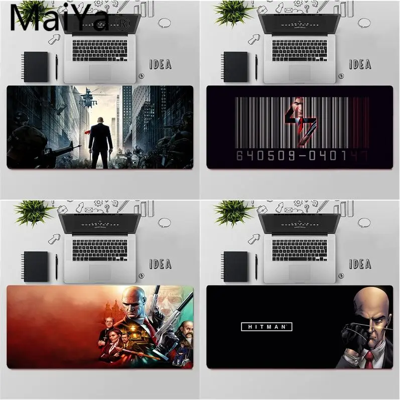 Высококачественный резиновый прочный Настольный коврик для мыши Maiya HITMAN, бесплатная доставка, большой коврик для мыши, коврик для клавиатур...
Высококачественный резиновый прочный Настольный коврик для мыши Maiya HITMAN, бесплатная доставка, большой коврик для мыши, коврик для клавиатур...