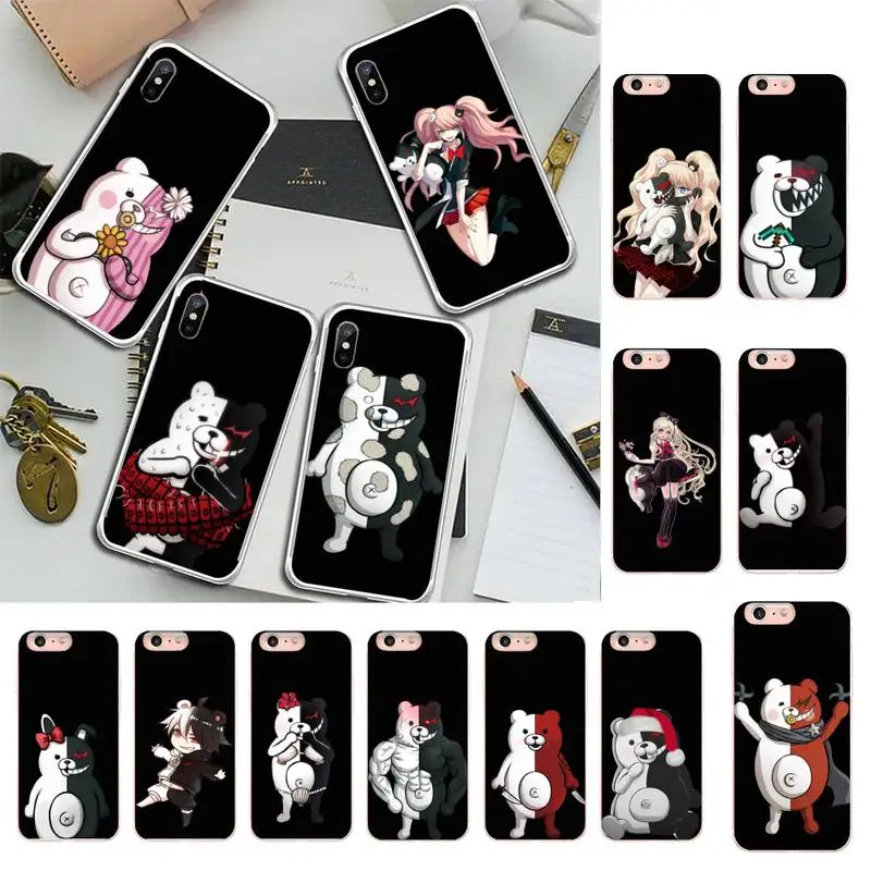 Kumamon Danganronpa Monokuma Phone Case For iphone 13 X XS MAX 6 6s 7 7plus 8 8 Plus 5 5S se 2020 11 12pro max xr Funda cases
Kumamon Danganronpa Monokuma Phone Case For iphone 13 X XS MAX 6 6s 7 7plus 8 8 Plus 5 5S se 2020 11 12pro max xr Funda cases