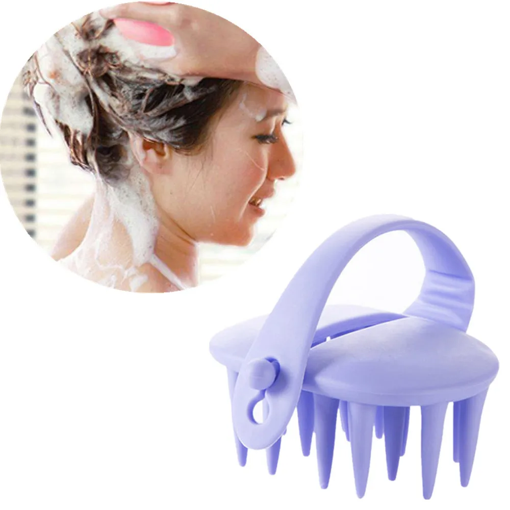 Fashion Comb Handheld Silicone Scalp Shampoo Massage Brush Washing Comb Shower Head Hair Mini Head Meridian Massage Wide Tooth
Fashion Comb Handheld Silicone Scalp Shampoo Massage Brush Washing Comb Shower Head Hair Mini Head Meridian Massage Wide Tooth