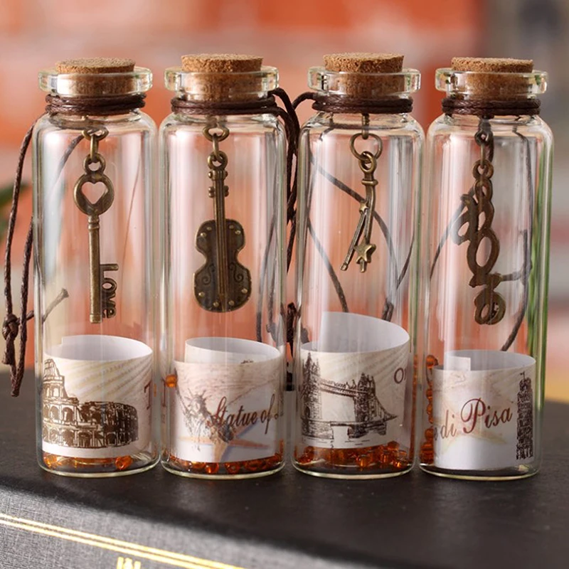 4PCS Christmas Wish Bottles Small Clear Glass Empty Vials Jars Drifting Bottle Home Office Party Decoration Decorative Bottle
4PCS Christmas Wish Bottles Small Clear Glass Empty Vials Jars Drifting Bottle Home Office Party Decoration Decorative Bottle