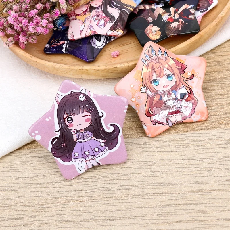 5pcs Heart Badge Custom DIY Pin Metal Pin Anime Icon Crafts On Clothes Backpack Icon Logo Custom Love Badge Brooch Gift
5pcs Heart Badge Custom DIY Pin Metal Pin Anime Icon Crafts On Clothes Backpack Icon Logo Custom Love Badge Brooch Gift