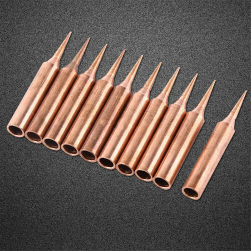 10 Copper Solder Screwdriver Iron Tips Soldering Welding Head 900M-T-I Lead Free New And High Quality
10 Copper Solder Screwdriver Iron Tips Soldering Welding Head 900M-T-I Lead Free New And High Quality