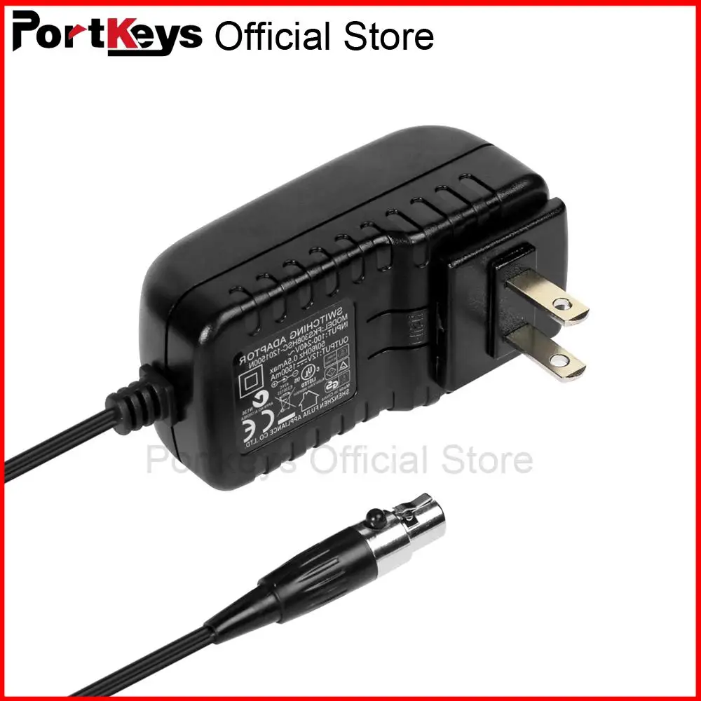 Portkeys 12V-1.5A Cannon Head Mini Power Adapter US Plug For Portkeys HS7T BM7 Photpgraphy Portable Camera Monitor
Portkeys 12V-1.5A Cannon Head Mini Power Adapter US Plug For Portkeys HS7T BM7 Photpgraphy Portable Camera Monitor