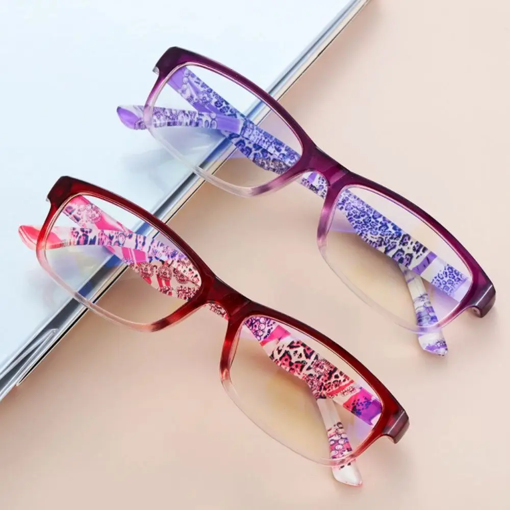 Anti-Blue Reading Glasses Urltra-Light Frame High-definition Presbyopic Lens Women Flower Magnifier Eyeglasses Diopter +1.0~+4.0
Anti-Blue Reading Glasses Urltra-Light Frame High-definition Presbyopic Lens Women Flower Magnifier Eyeglasses Diopter +1.0~+4.0