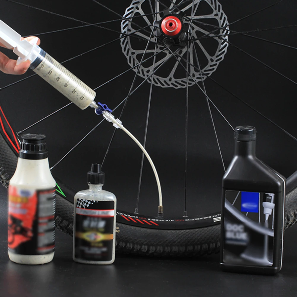 Bicycle Tubeless Tire Liquid Injection Tool 60ml Tire Tubeless Sealant Sealant Injector 60ml Syringe Rubber Hose Kit
Bicycle Tubeless Tire Liquid Injection Tool 60ml Tire Tubeless Sealant Sealant Injector 60ml Syringe Rubber Hose Kit