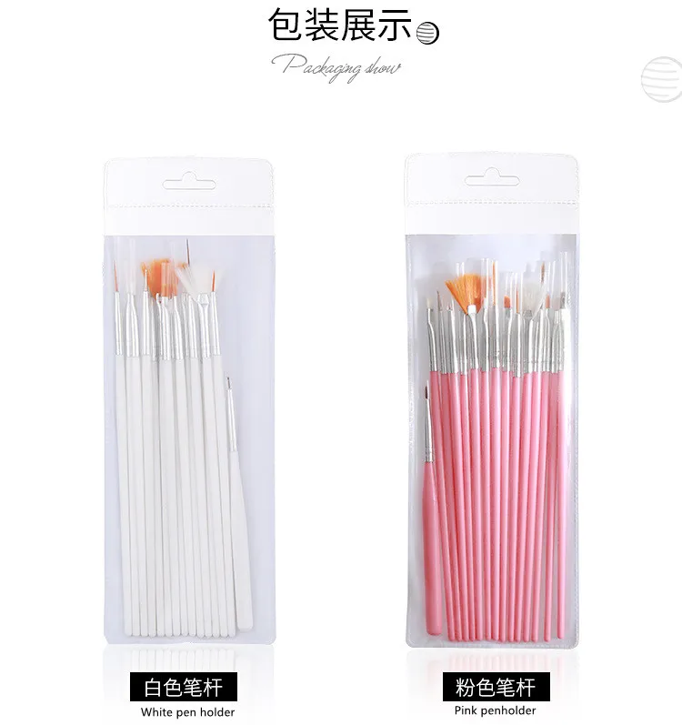 Manicure Pen 15 Set Pink Pen Pole Light Therapy Pen Pull Line Pen Point Drill Pen Tool Manicure Painting Flower Paint Pen Nails 
Manicure Pen 15 Set Pink Pen Pole Light Therapy Pen Pull Line Pen Point Drill Pen Tool Manicure Painting Flower Paint Pen Nails