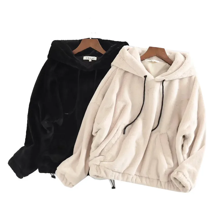 Faux Fur Hooded Lace Up Coat Women Thick Hoodies Sweatshirts Autumn Winter Streetwear Oversized Pullover Casual Female Outerwear
Faux Fur Hooded Lace Up Coat Women Thick Hoodies Sweatshirts Autumn Winter Streetwear Oversized Pullover Casual Female Outerwear