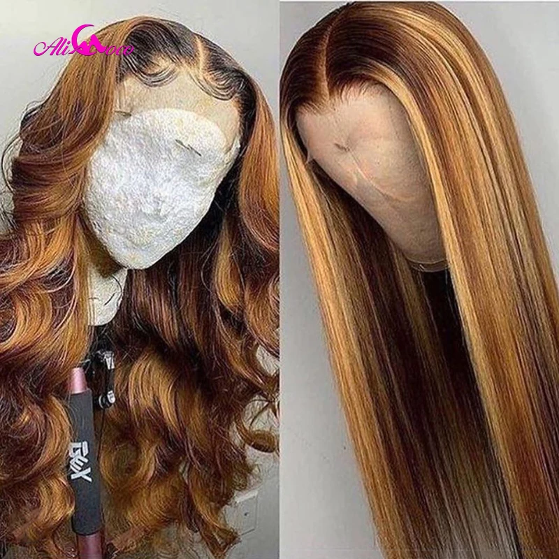 HD Transparent Lace Front Body Wave Human Hair Wigs Pre Plucked Highlight 4 27 Colored Ombre Remy Body Wave Lace Frontal Wig
HD Transparent Lace Front Body Wave Human Hair Wigs Pre Plucked Highlight 4 27 Colored Ombre Remy Body Wave Lace Frontal Wig