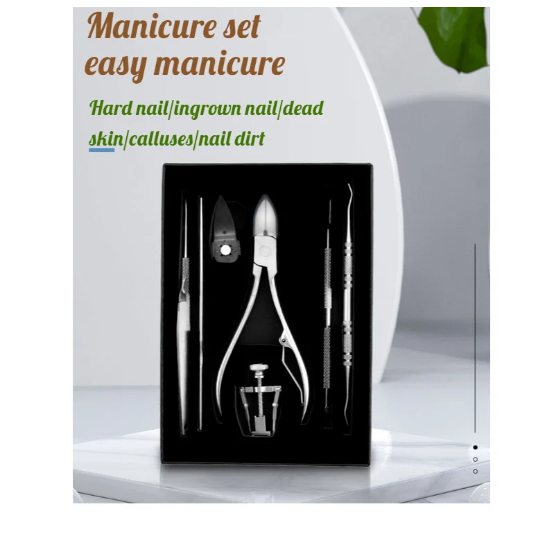 5-6-7-8pcs/set New Pedicure Tool Set Toenail Ingrown Curl Corrector Household Exfoliating Callus Tool Nail Clipper Corrector Set
5-6-7-8pcs/set New Pedicure Tool Set Toenail Ingrown Curl Corrector Household Exfoliating Callus Tool Nail Clipper Corrector Set