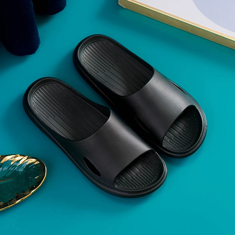 Women Thick Platform Slippers Summer Fashion EVA Soft Sole Beach Slide Sandals Men Couple's Indoor Bathroom Anti-Slip Shoes Home
Women Thick Platform Slippers Summer Fashion EVA Soft Sole Beach Slide Sandals Men Couple's Indoor Bathroom Anti-Slip Shoes Home