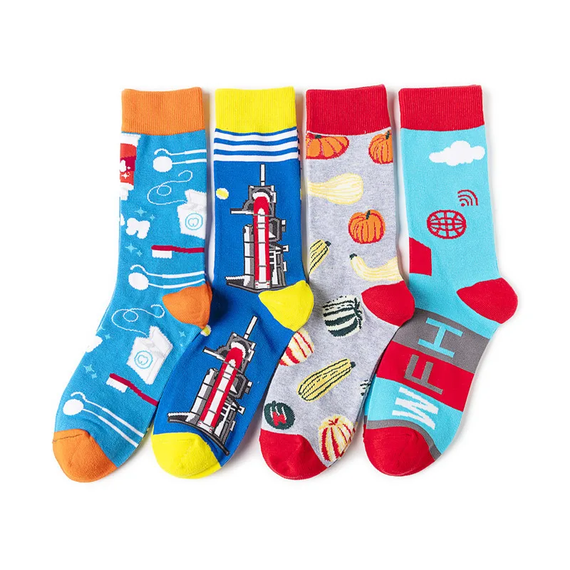 Ins Personality Socks Cartoon Pattern Middle Tube Cotton Socks Colorful Socks Fruit Socks Women Girl Socks Christmas Gift
Ins Personality Socks Cartoon Pattern Middle Tube Cotton Socks Colorful Socks Fruit Socks Women Girl Socks Christmas Gift