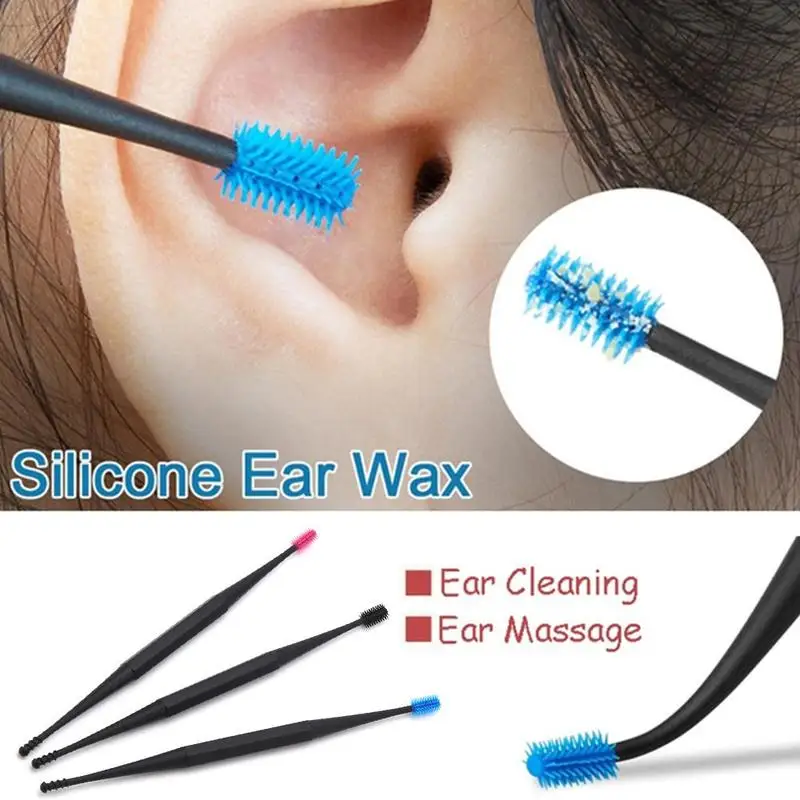 1PC Soft Silicone Ear Pick Double-ended Earpick Ear Remover Ear Ear Wax Clean Design Tool Curette Spoon Cleaner Y8V4
1PC Soft Silicone Ear Pick Double-ended Earpick Ear Remover Ear Ear Wax Clean Design Tool Curette Spoon Cleaner Y8V4