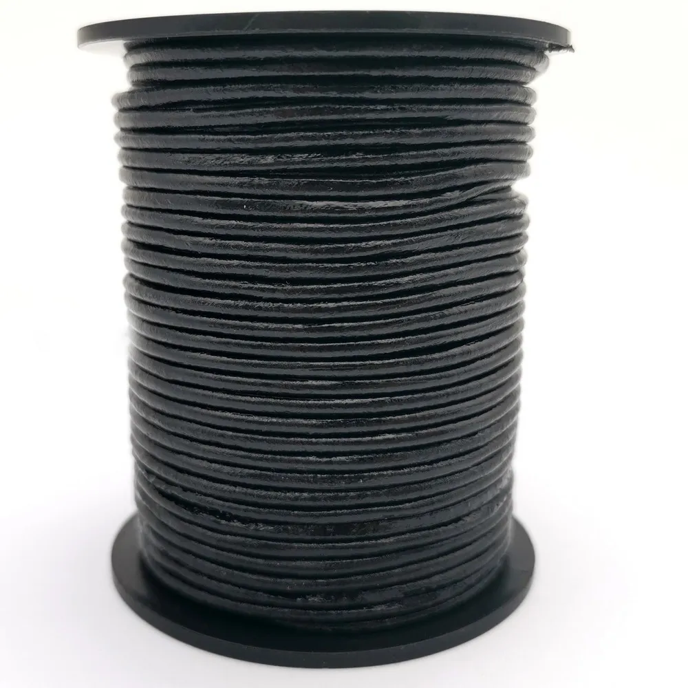 10 Yards 1.5mm/1mm Tan Natural Black Round Real Leather Cords String for Necklace Pendant Making Genuine Cowhide
10 Yards 1.5mm/1mm Tan Natural Black Round Real Leather Cords String for Necklace Pendant Making Genuine Cowhide