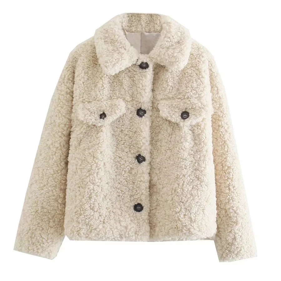 Withered Winter Coat Women Ins Fashion Blogger Vintage Single Breasted Fleece Thick Warm Short Jacket Women Parka Coat Women Top
Withered Winter Coat Women Ins Fashion Blogger Vintage Single Breasted Fleece Thick Warm Short Jacket Women Parka Coat Women Top