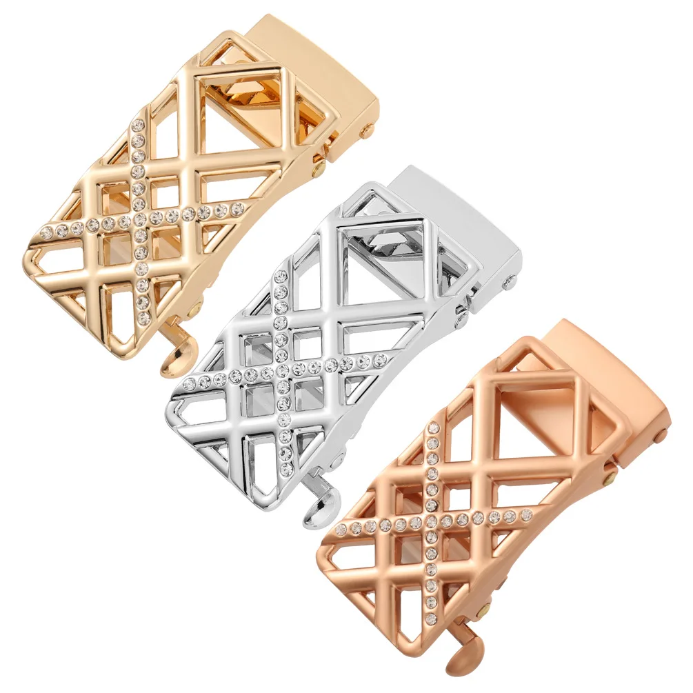 New Lady's Diamond-studded Belt Buckle Alloy Women's No Tooth Belt Buckle LY225-24674 Designer Belts Women
New Lady's Diamond-studded Belt Buckle Alloy Women's No Tooth Belt Buckle LY225-24674 Designer Belts Women