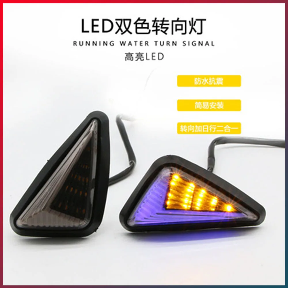 2Pcs Motorcycle Flush Mount Triangle Turn Signal Light Amber White LED Indicator Lamp DRL Blinker For BMW Honda Yamaha Suzuki
2Pcs Motorcycle Flush Mount Triangle Turn Signal Light Amber White LED Indicator Lamp DRL Blinker For BMW Honda Yamaha Suzuki