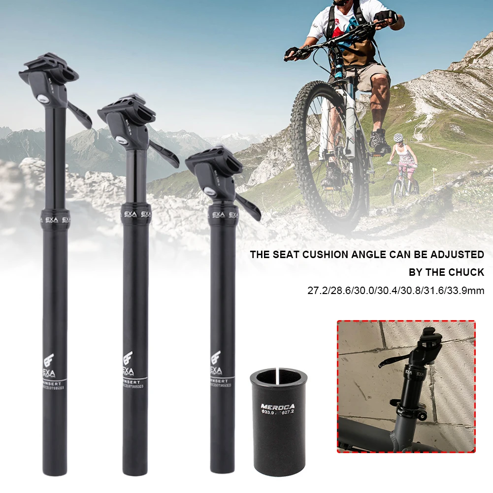Bicycle Dropper Seatpost 27.2mm MTB Seatpost 28.6/30/30.4/30.8/31.6/33.9mm Hydraulic Lever Control Bike Seat Post 100mm Travel
Bicycle Dropper Seatpost 27.2mm MTB Seatpost 28.6/30/30.4/30.8/31.6/33.9mm Hydraulic Lever Control Bike Seat Post 100mm Travel