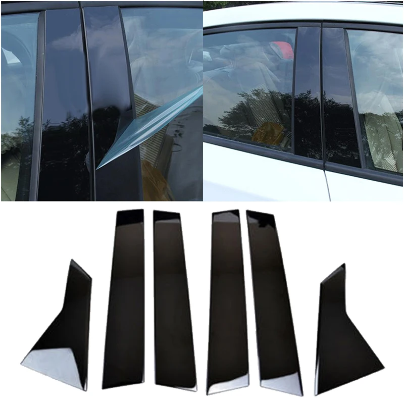 6pcs Black Casement Pillar Posts Trim Cover Set For Honda Civic 2016-2018 Car Window Pillar Middle Column Post Trim Cover
6pcs Black Casement Pillar Posts Trim Cover Set For Honda Civic 2016-2018 Car Window Pillar Middle Column Post Trim Cover