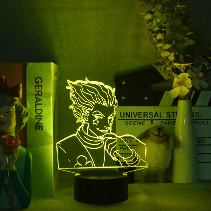Kids Night Light Gift Led Touch Sensor Colorful Bedroom Nightlight Anime Hunter X Hunter Decor Light Cool 3d Lamp Hisoka Gadgets
Kids Night Light Gift Led Touch Sensor Colorful Bedroom Nightlight Anime Hunter X Hunter Decor Light Cool 3d Lamp Hisoka Gadgets