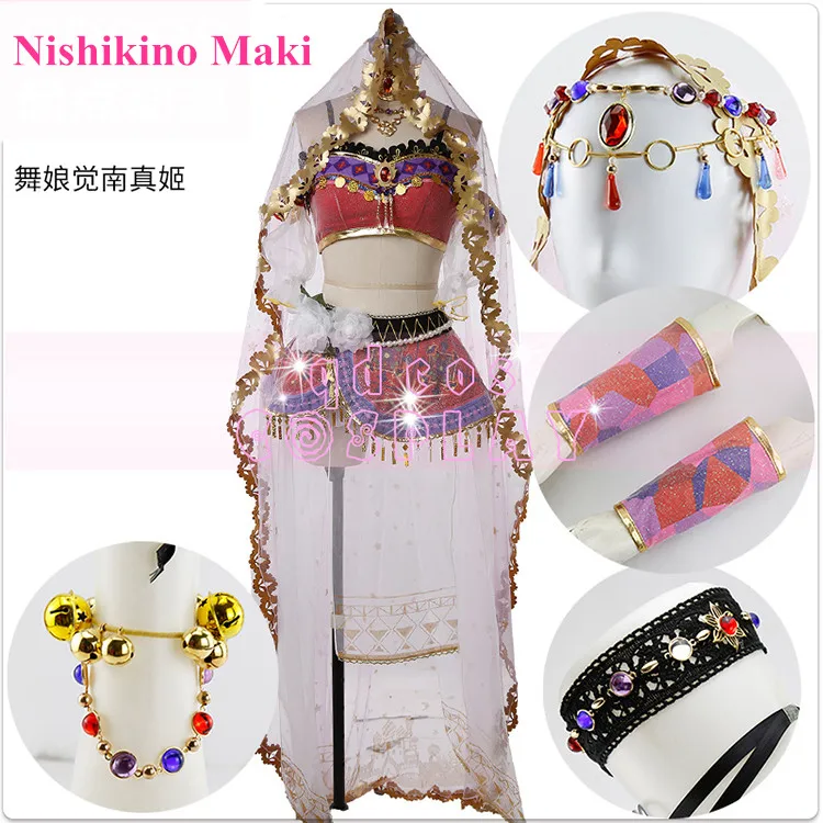 COS-HoHo аниме Lovelive все члены мая новая карта арабские Аладдины танцоры Пробуждение униформа косплей костюм для женщин на заказ
COS-HoHo аниме Lovelive все члены мая новая карта арабские Аладдины танцоры Пробуждение униформа косплей костюм для женщин на заказ